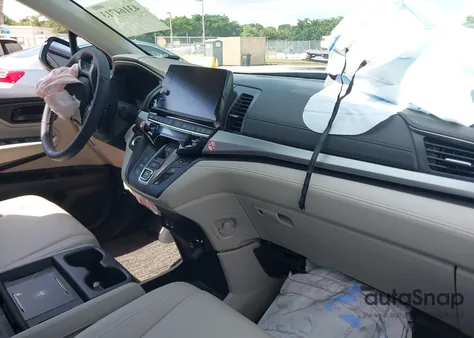 2025 Honda Odyssey Ex-L z USA, uszkodzony, nr VIN 5FNRL6H62SB088905